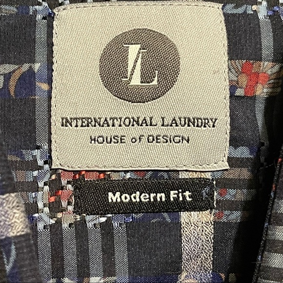 NWOT- International Laundry Long Sleeve Shirt Modern Fit - Picture 3 of 9
